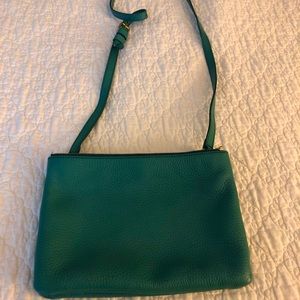 Teal crossbody Fossil purse